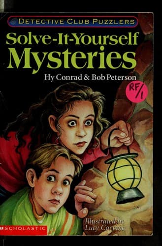 Tapa de Solve-it-yourself mysteries