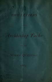 Tapa de Two letters on the school question
