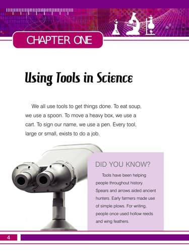 Tapa de Using scientific tools