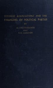 Tapa de Business associations and the financing of political parties