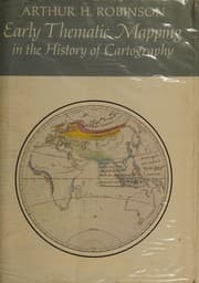 Tapa de Early thematic mapping in the history of cartography