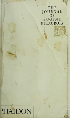 Tapa de The Journal of Eugène Delacroix