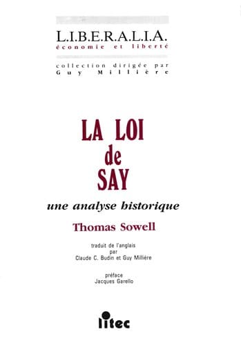 Tapa de La loi de Say