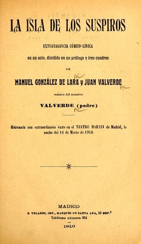 Tapa de La isla de los suspiros