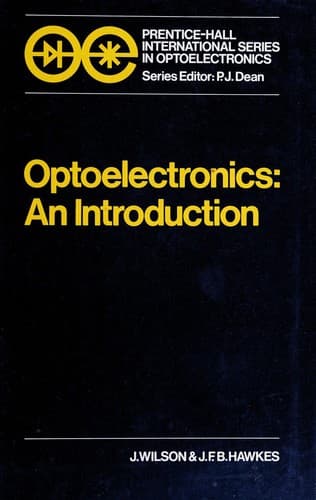 Tapa de Optoelectronics, an introduction