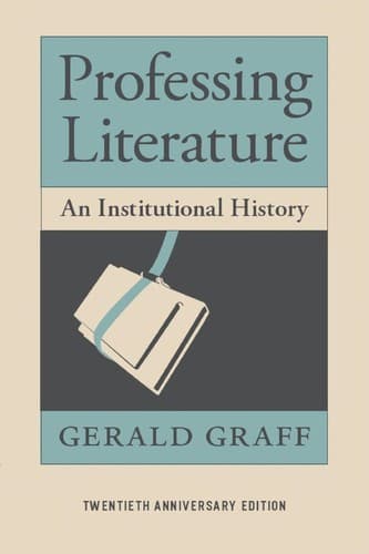 Tapa de Professing literature