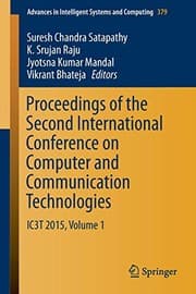 Tapa de Proceedings of the Second International Conference on Computer and Communication Technologies