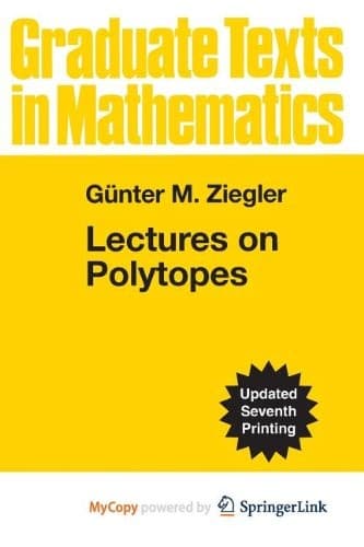 Tapa de Lectures on Polytopes