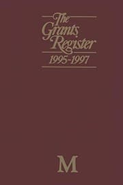 Tapa de The Grants Register 1995–1997