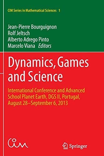 Tapa de Dynamics, Games and Science