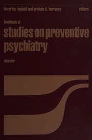 Tapa de Handbook of studies on preventive psychiatry