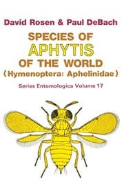 Tapa de Species of Aphytis of the World : Hymenoptera