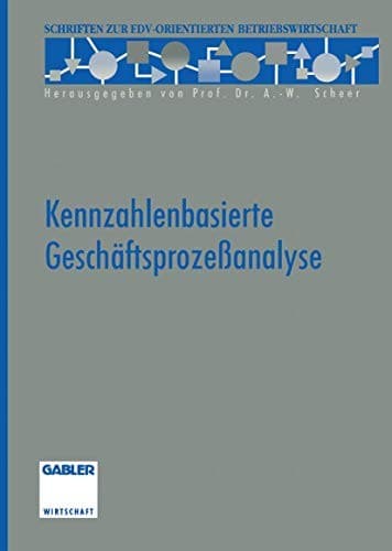 Tapa de Kennzahlenbasierte Geschäftsprozeßanalyse