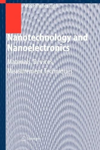 Tapa de Nanotechnology and Nanoelectronics