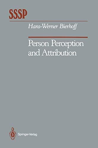 Tapa de Person Perception and Attribution