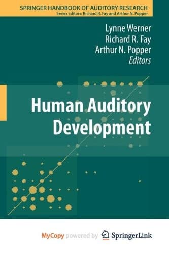 Tapa de Human Auditory Development