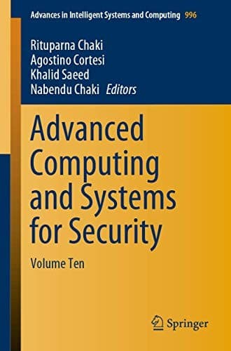 Tapa de Advanced Computing and Systems for Security