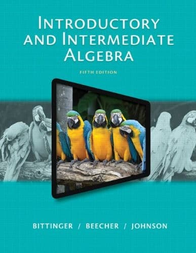 Tapa de Introductory and Intermediate Algebra