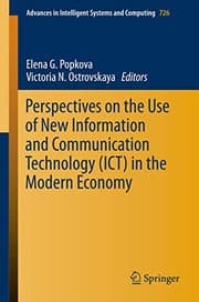 Tapa de Perspectives on the Use of New Information and Communication Technology in the Modern Economy