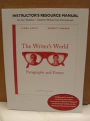 Tapa de The Writer's World Paragraph and Essays