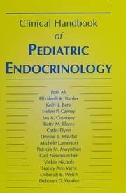 Tapa de Clinical Handbook of Pediatric Endocrinology