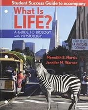 Tapa de Student Success Guide for What Is Life? A Guide to Biology with Physiology