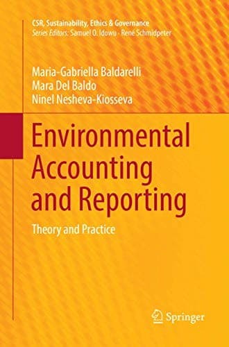 Tapa de Environmental Accounting and Reporting