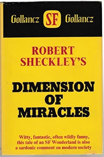 Tapa de Dimension of miracles