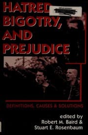 Tapa de Hatred, bigotry, and prejudice