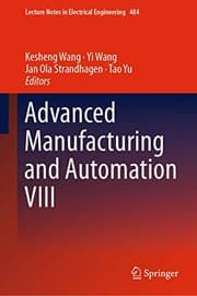Tapa de Advanced Manufacturing and Automation VIII