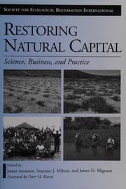 Tapa de Restoring natural capital
