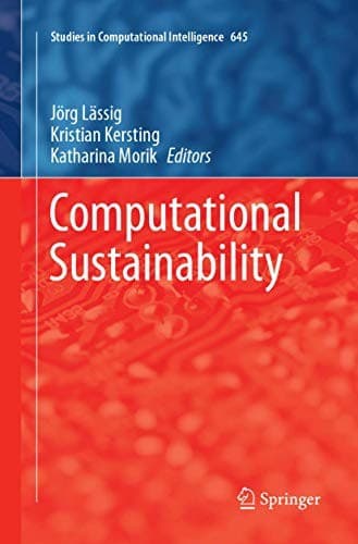 Tapa de Computational Sustainability