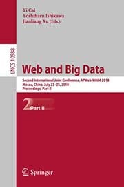 Tapa de Web and Big Data