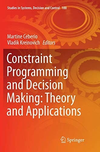Tapa de Constraint Programming and Decision Making