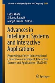 Tapa de Advances in Intelligent Systems and Interactive Applications