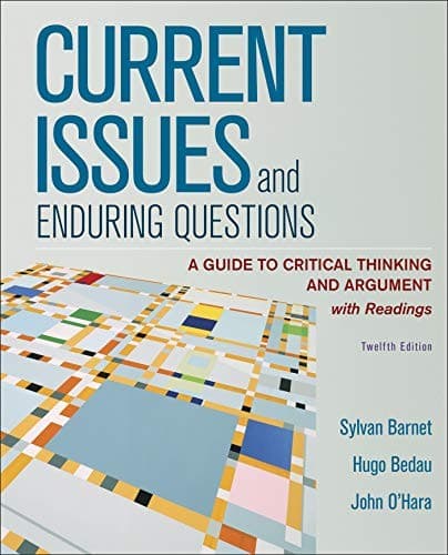 Tapa de Current Issues and Enduring Questions