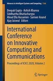 Tapa de International Conference on Innovative Computing and Communications