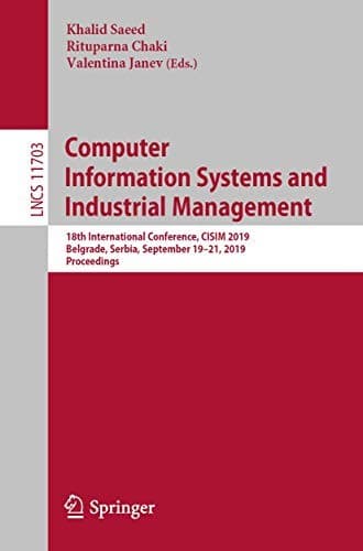 Tapa de Computer Information Systems and Industrial Management