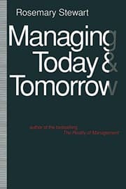 Tapa de Managing Today and Tomorrow