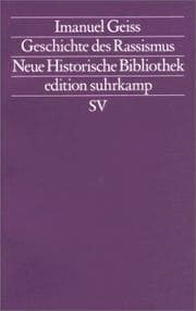 Tapa de Geschichte des Rassismus