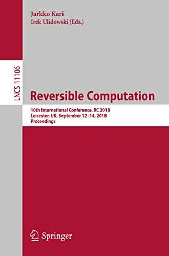 Tapa de Reversible Computation