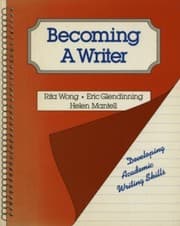 Tapa de Becoming a writer