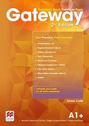 Tapa de Gateway A1+ Teacher s Book Premium Pack