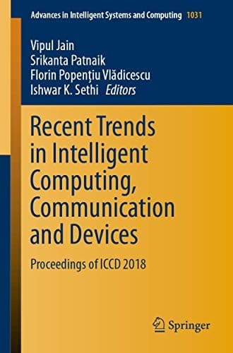 Tapa de Recent Trends in Intelligent Computing, Communication and Devices