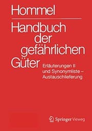 Tapa de Handbuch der gefährlichen Güter. Erläuterungen II. Austauschlieferung, Dezember 2019
