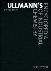Tapa de Ullmann's Encyclopedia of Industrial Chemistry, 40 Volume Set