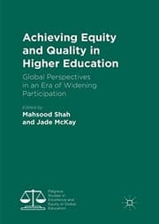 Tapa de Achieving Equity and Quality in Higher Education