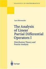 Tapa de The Analysis of Linear Partial Differential Operators I
