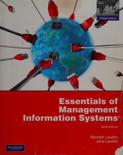 Tapa de Essentials of management information systems