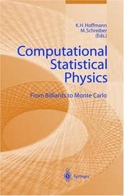 Tapa de Computational statistical physics